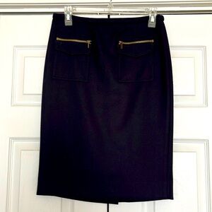 J. Crew Navy Pencil skirt